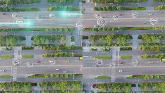 新型大数据交通科技技术高清在线视频素材下载