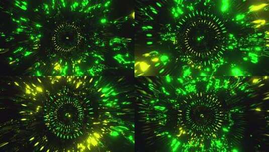 隧道史诗的3d运动循环抽象彩色未来螺旋隧高清在线视频素材下载