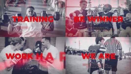 激动庄严运动历史推动纪录片片场AE模板高清AE视频素材下载