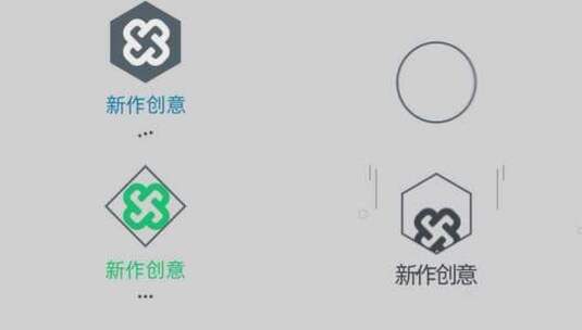 简单的 logo 展示 创意 演绎高清AE视频素材下载