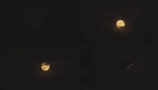 月亮 月生 月落 圆月 婉约 超级月亮高清在线视频素材下载