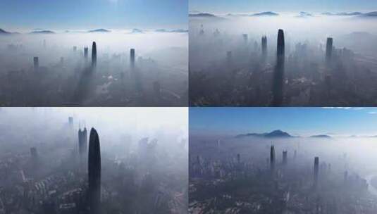 深圳平流雾高清在线视频素材下载