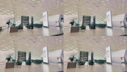 深圳机场候机大厅高清在线视频素材下载