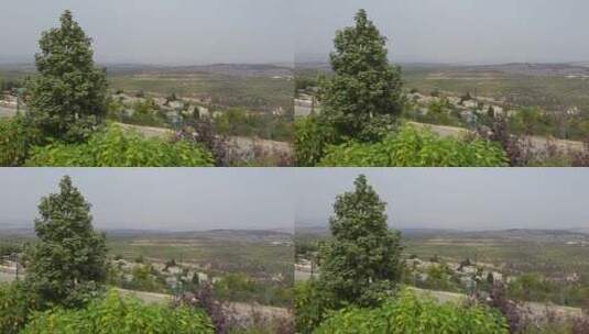 耶路撒冷山脉上空的景观高清在线视频素材下载