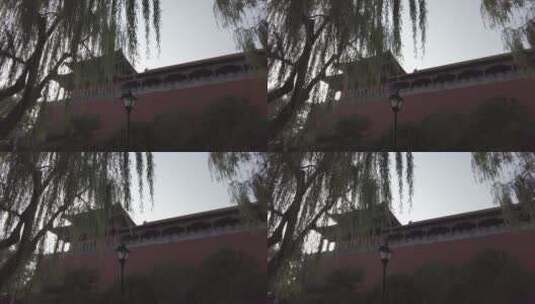 北京紫禁城故宫博物院游玩4K实拍镜头高清在线视频素材下载