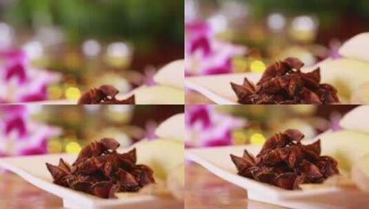 葱姜蒜八角大料炖肉香料高清在线视频素材下载