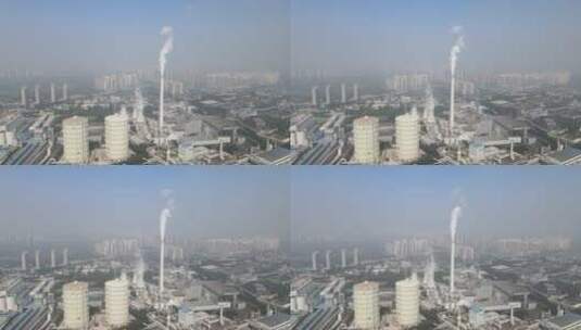 城市空气污染高清在线视频素材下载