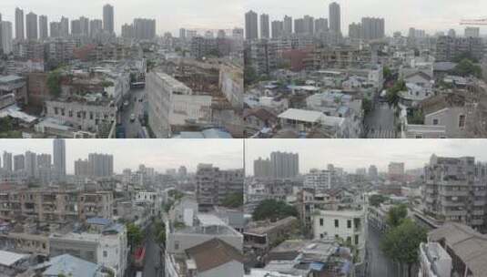 广州西关大屋和老城区高清在线视频素材下载