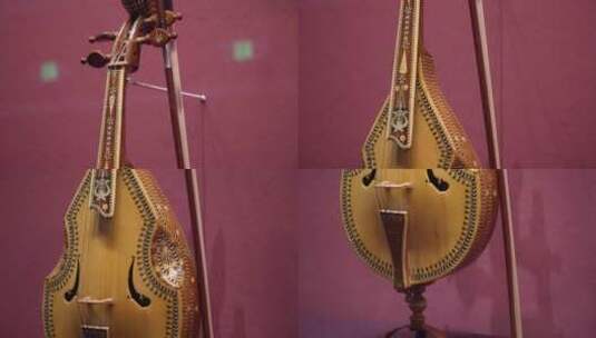马头琴蒙古乐器高清在线视频素材下载