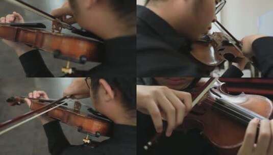 小提琴音乐乐器高清在线视频素材下载