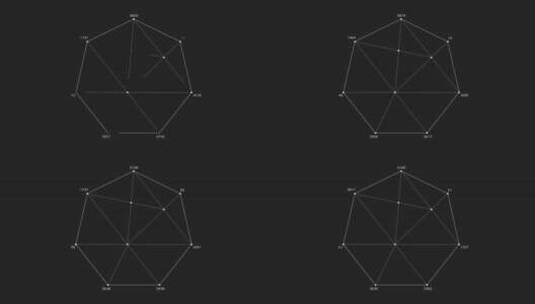 4k科技数据信息图表图形动画元素 (9)高清在线视频素材下载