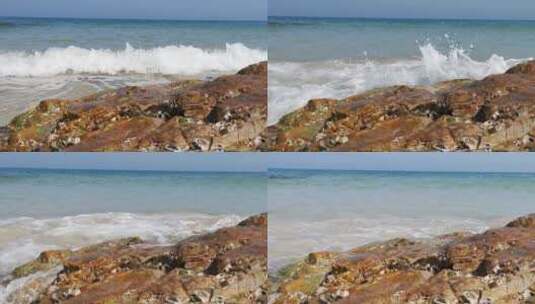 海边大海海浪3高清在线视频素材下载