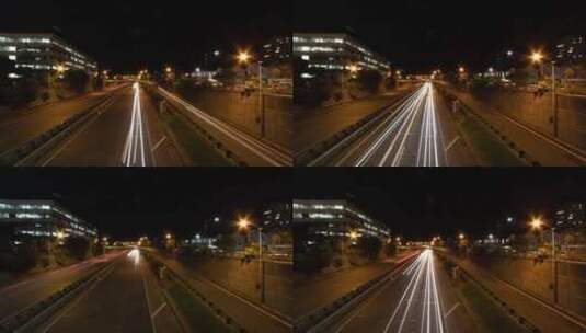 城市车流延时摄影高清在线视频素材下载