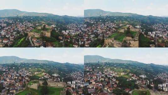 波斯尼亚的亚伊采古城高清在线视频素材下载