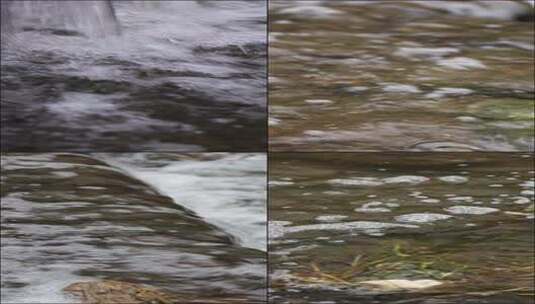 雨后的小河溪流高清在线视频素材下载