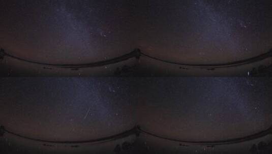天空中的星星延时拍摄高清在线视频素材下载