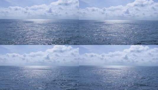 海的平行线高清在线视频素材下载