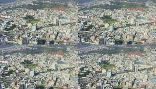 俯瞰南美洲厄瓜多尔首都基多高清在线视频素材下载