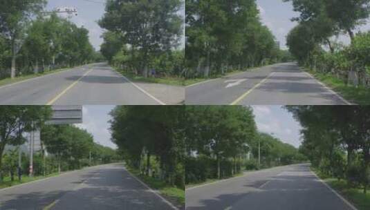 北京平谷公路行驶地拍高清在线视频素材下载