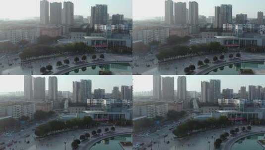 广安城市风光高清在线视频素材下载