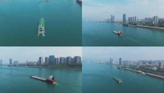 4K长江三峡船舶视频高清在线视频素材下载