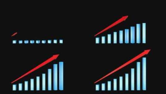 商业图表中的成功高清在线视频素材下载