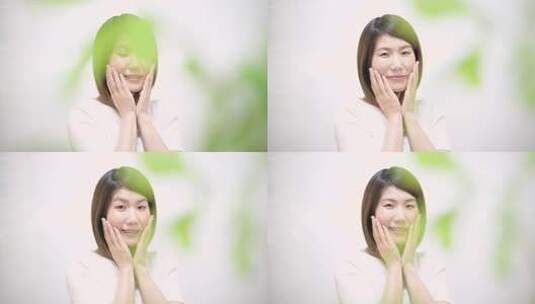 微笑女性爽ل高清在线视频素材下载