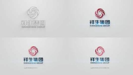 简约logo高清AE视频素材下载