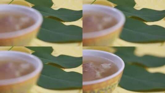 养生肉汤浓汤煲汤 (3)高清在线视频素材下载