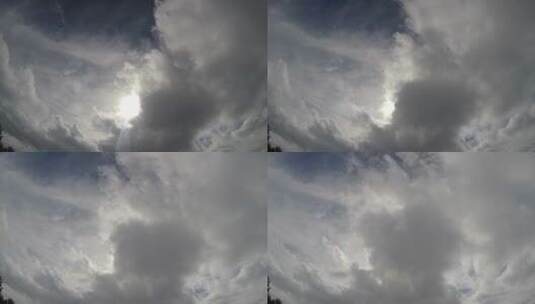 天空中的云层高清在线视频素材下载
