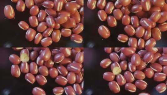 红豆赤小豆粗粮杂粮高清在线视频素材下载