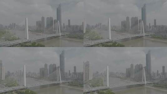武汉月湖桥高清在线视频素材下载