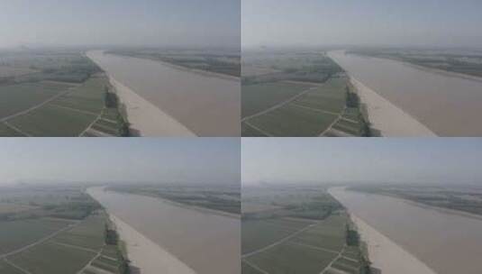 黄河周边境况高清在线视频素材下载