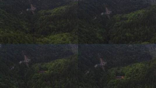 灵空山的自然风光高清在线视频素材下载