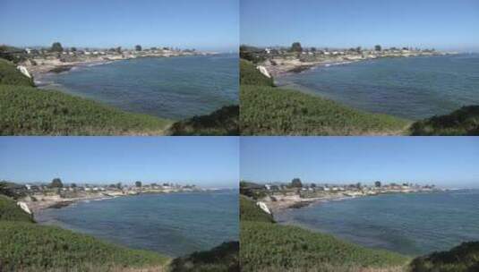 海浪拍打着海岸      高清在线视频素材下载