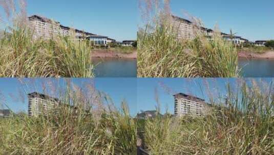 4k 航拍千岛湖山水自然风景高清在线视频素材下载