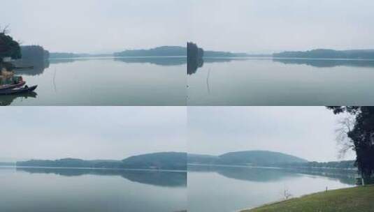 空镜素材-东湖-中国山水-水墨画高清在线视频素材下载
