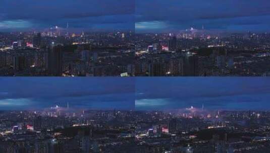广州海珠城市天际线-2高清在线视频素材下载