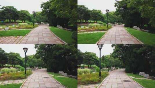 4K 城市园林自然风景高清在线视频素材下载