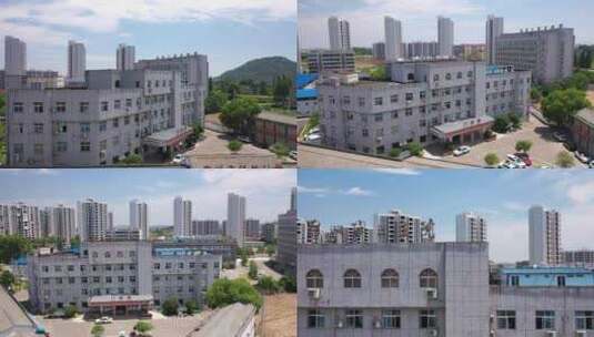 【航拍】鄂州市三医院高清在线视频素材下载