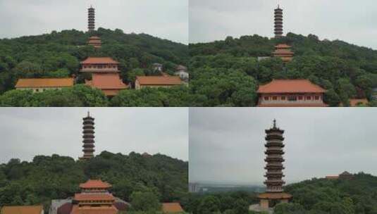 岳阳圣安寺高清在线视频素材下载