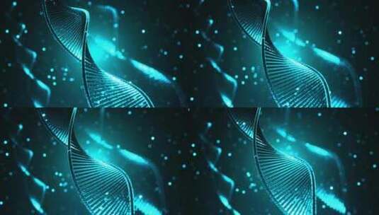 4K-超清旋转DNA-02高清在线视频素材下载