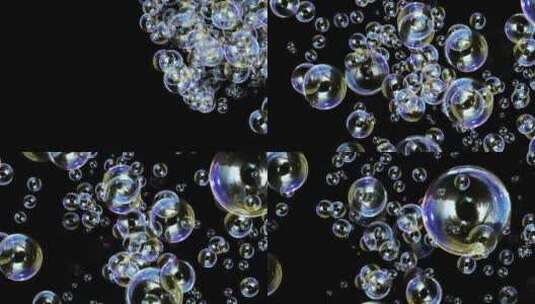 气泡爆炸Alpha V3高清在线视频素材下载