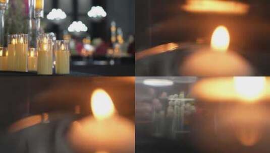 蜡烛烛光意境高清在线视频素材下载