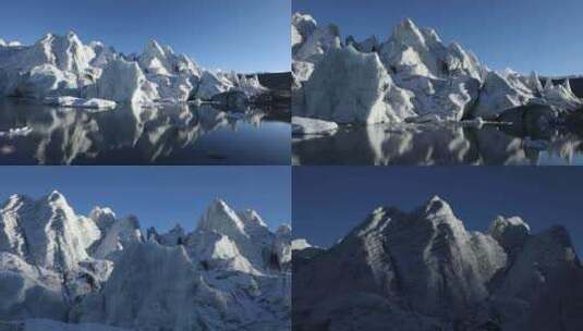 西藏冰川高清在线视频素材下载