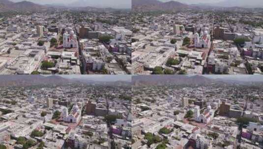 圣玛尔塔城市景观【4K】高清在线视频素材下载