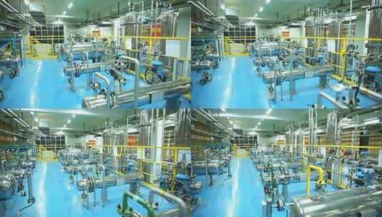 化工实训基地 工业场所 化工 工业高清在线视频素材下载