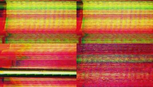 故障、电视、失真、电子高清在线视频素材下载