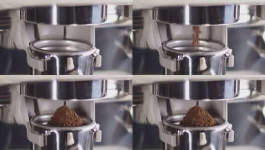 咖啡豆研磨1高清在线视频素材下载