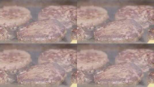 芝士 汉堡肉高清在线视频素材下载
